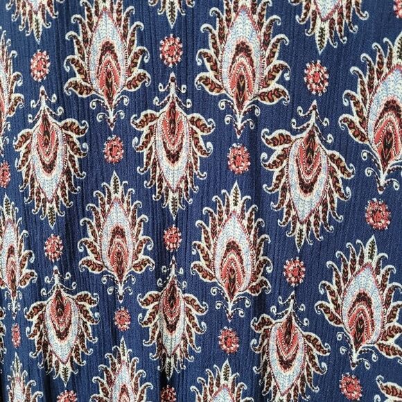 Mossimo peacock boho design mini dress - Picture 3 of 5